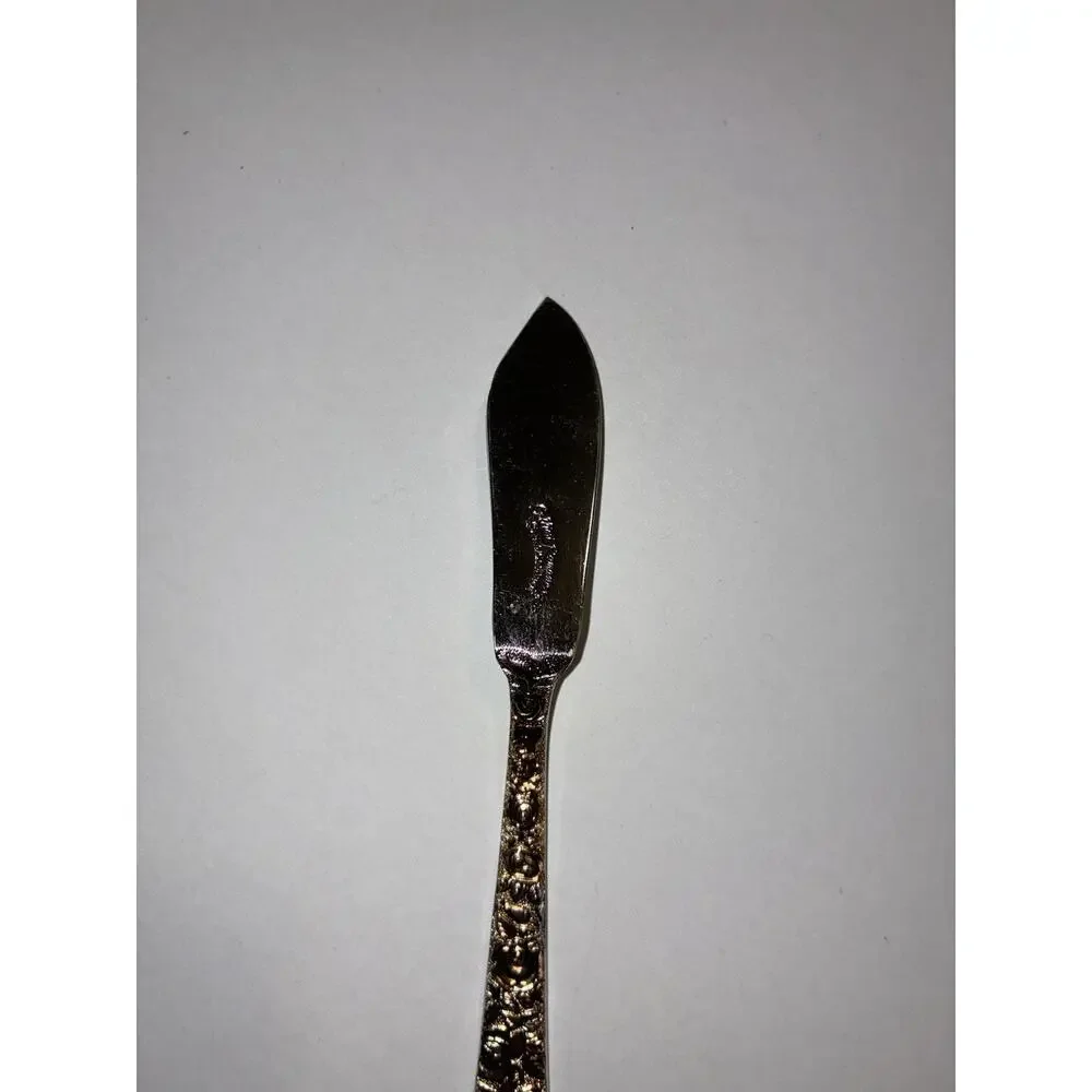Vintage Cellini Romanesque Flat Butter Spreader